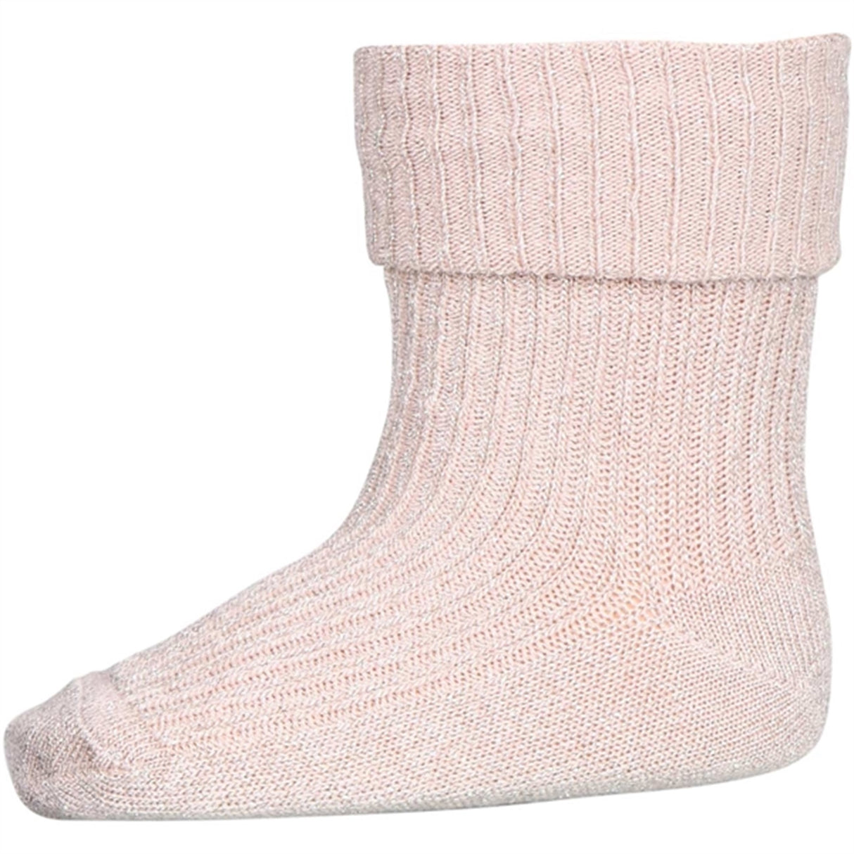 MP 59046 Ida Viscose/Bamboo Lurex Rib Strumpor 853 Rose Dust