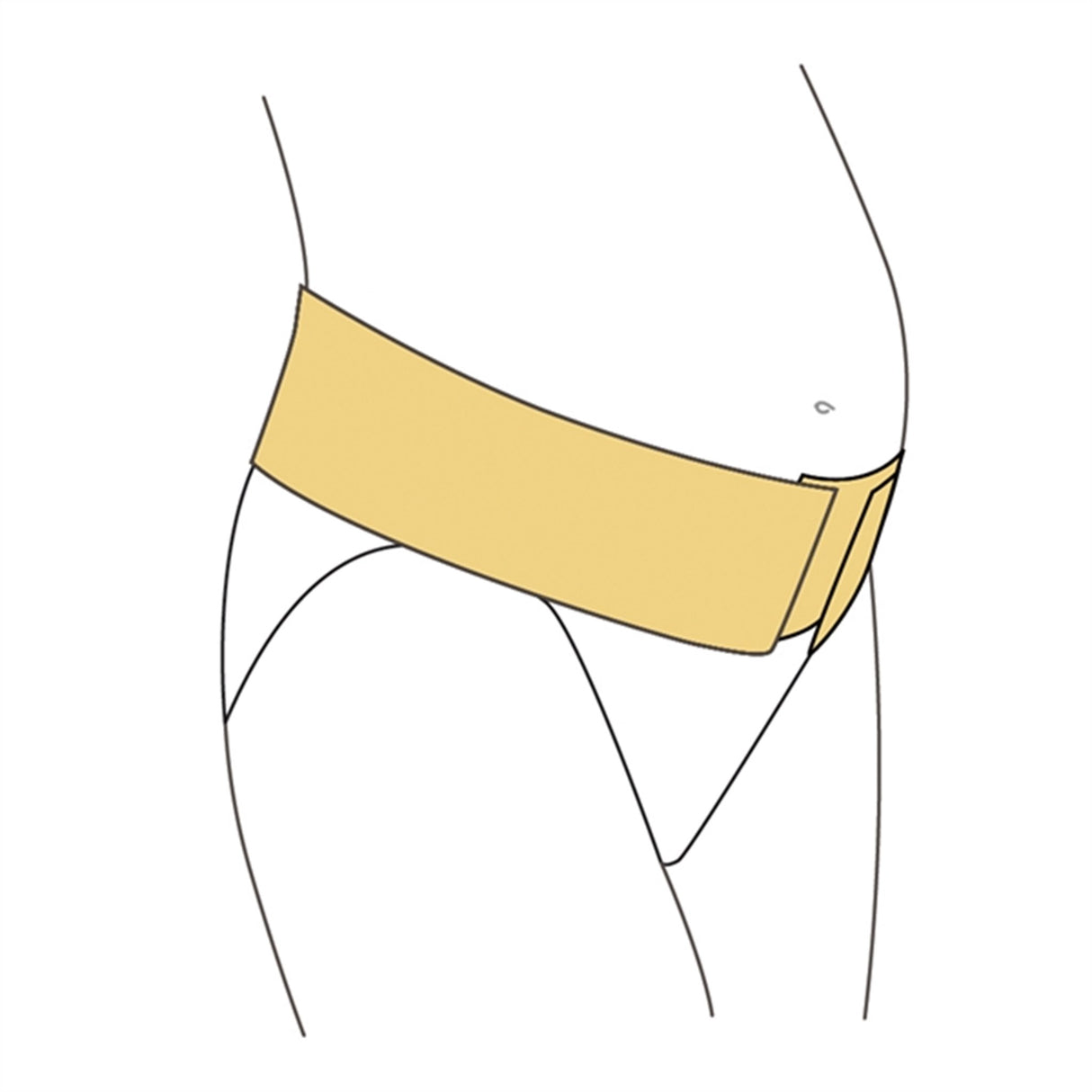 Carriwell Graviditets Støttebælte Sort