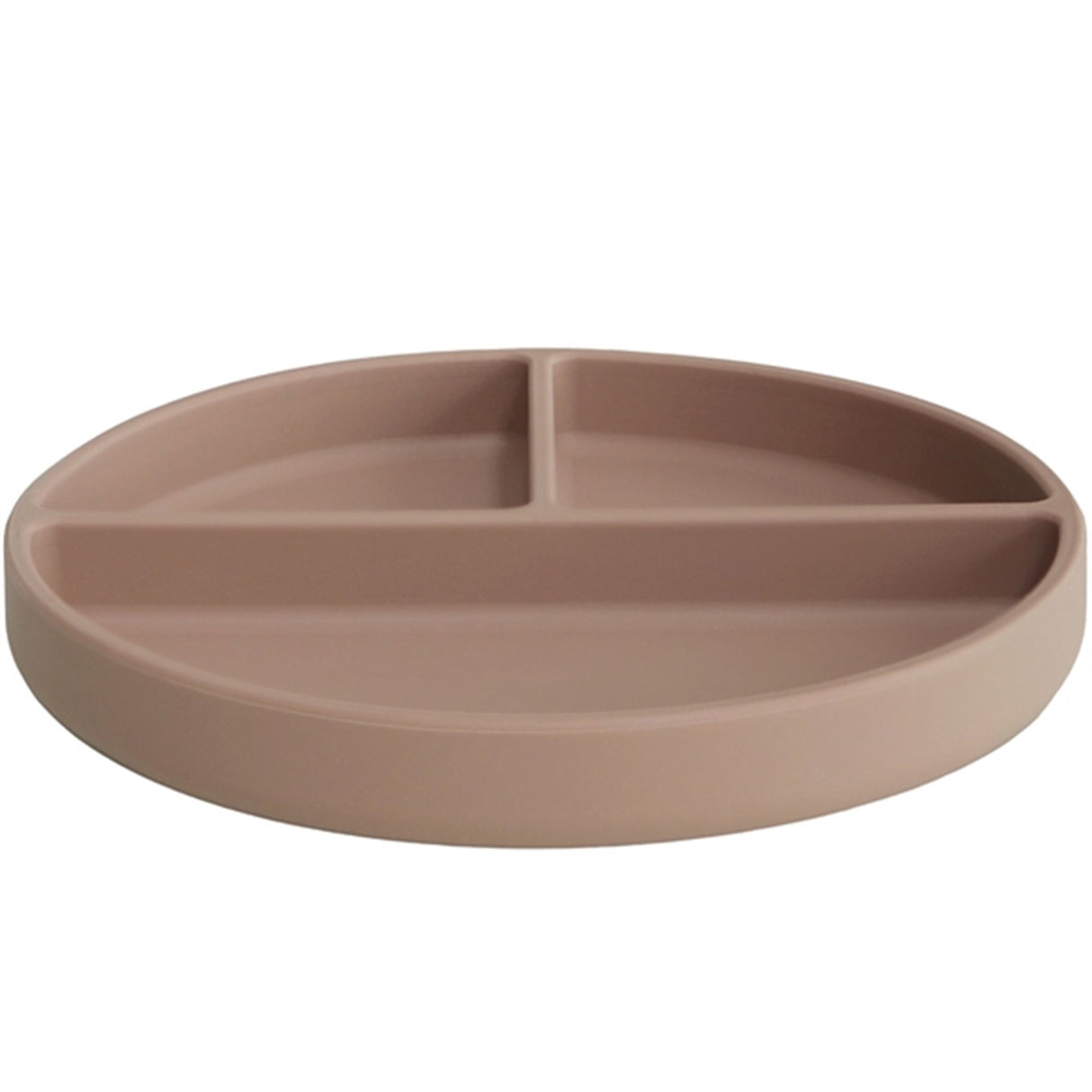 Mushie Silikone Tallrik Natural
