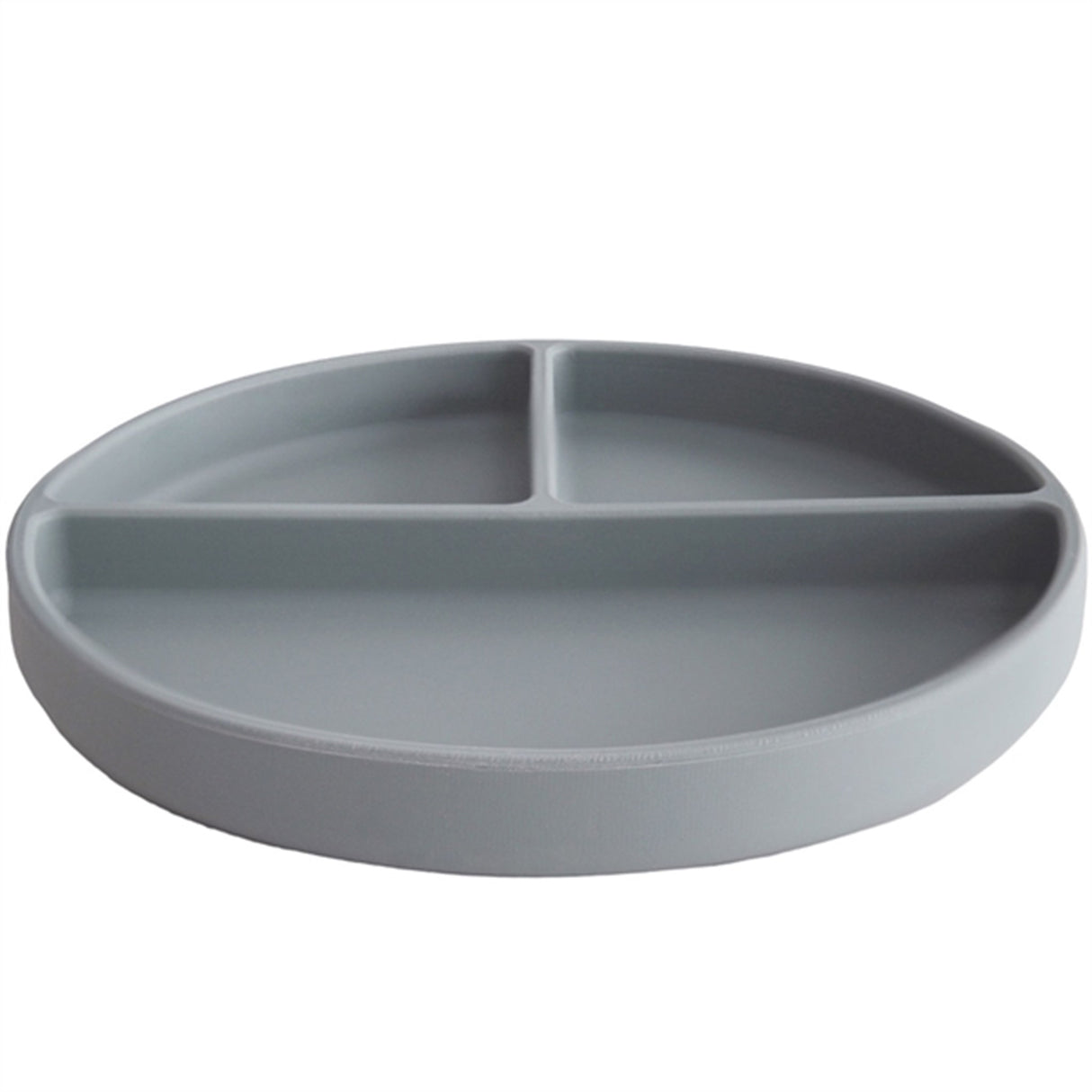 Mushie Silikone Tallrik Stone