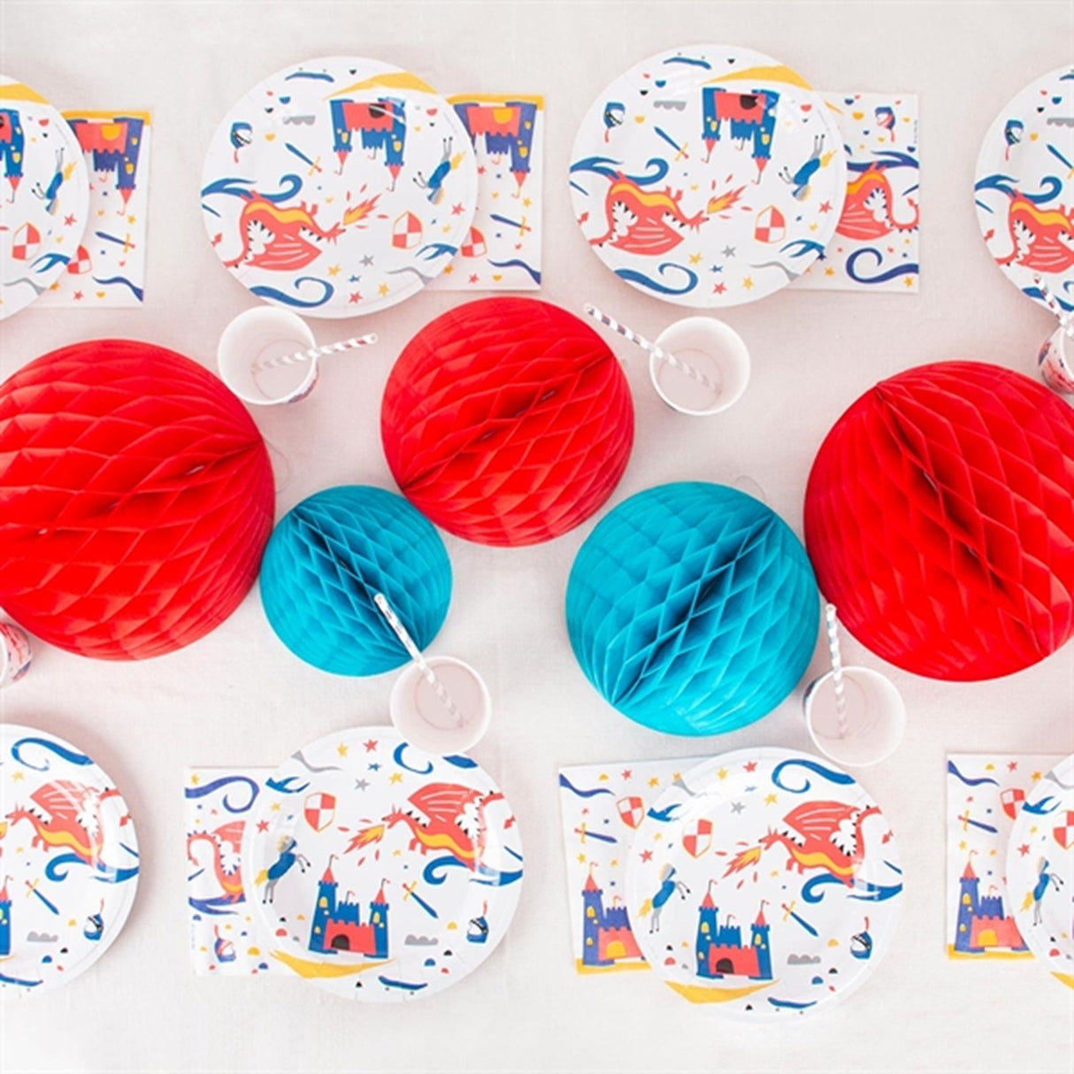 My Little Day Ridder Tallrikar 8 stk