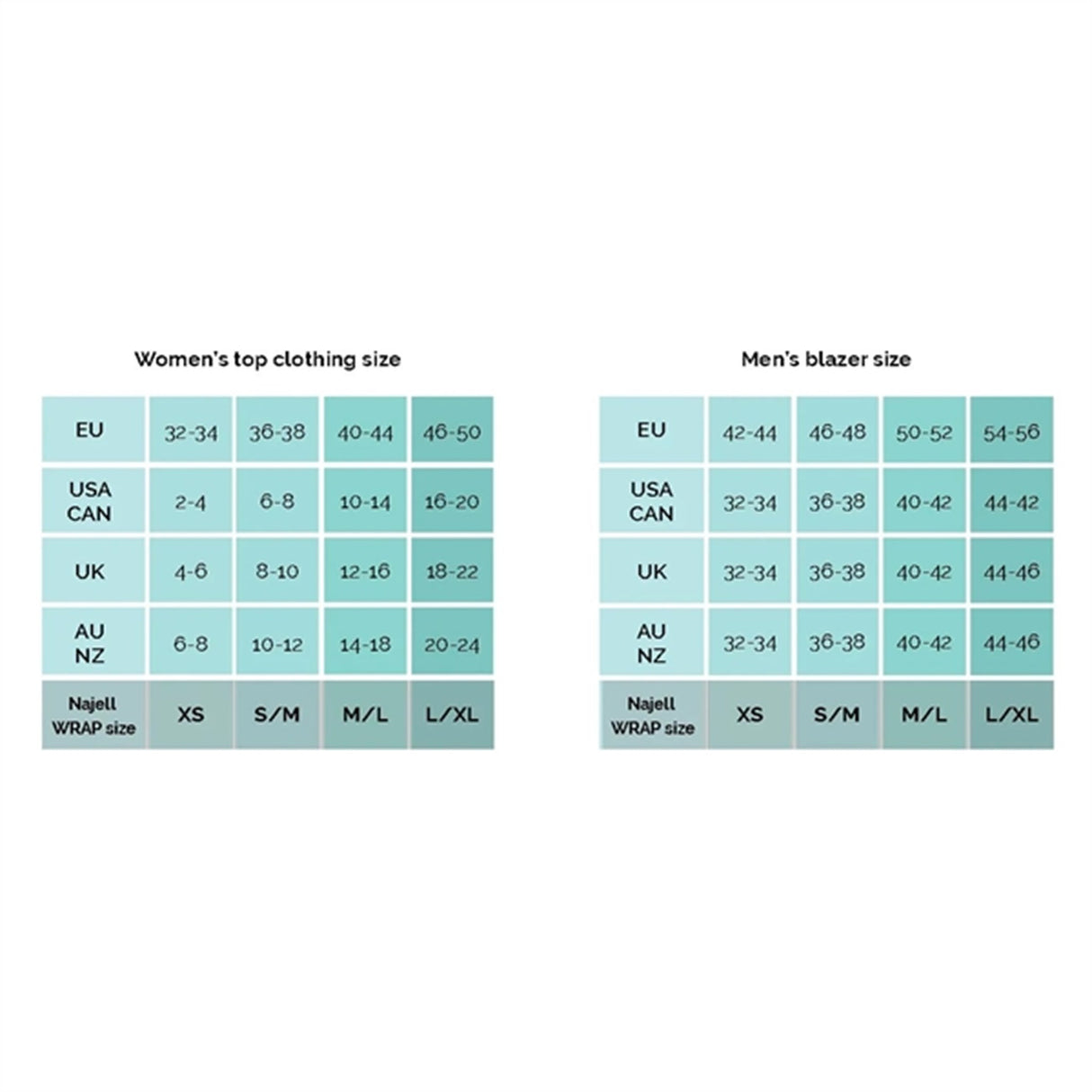 Najell Wrap Bärsjal Eucalyptus Navy Blue