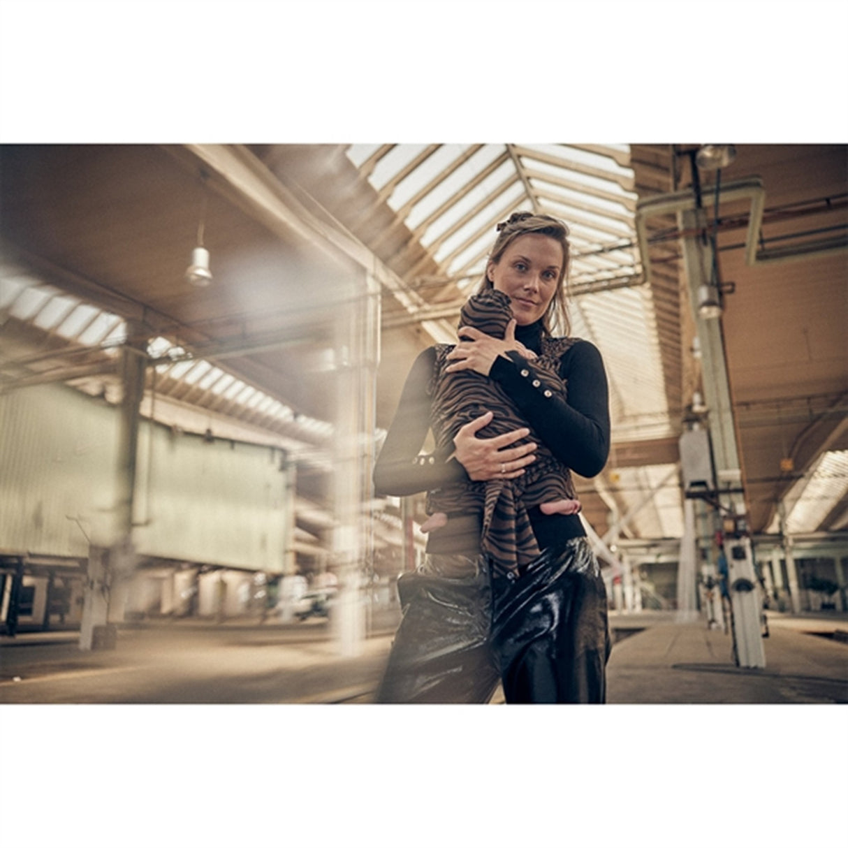 Najell Wrap Bärsjal Zebra Brown