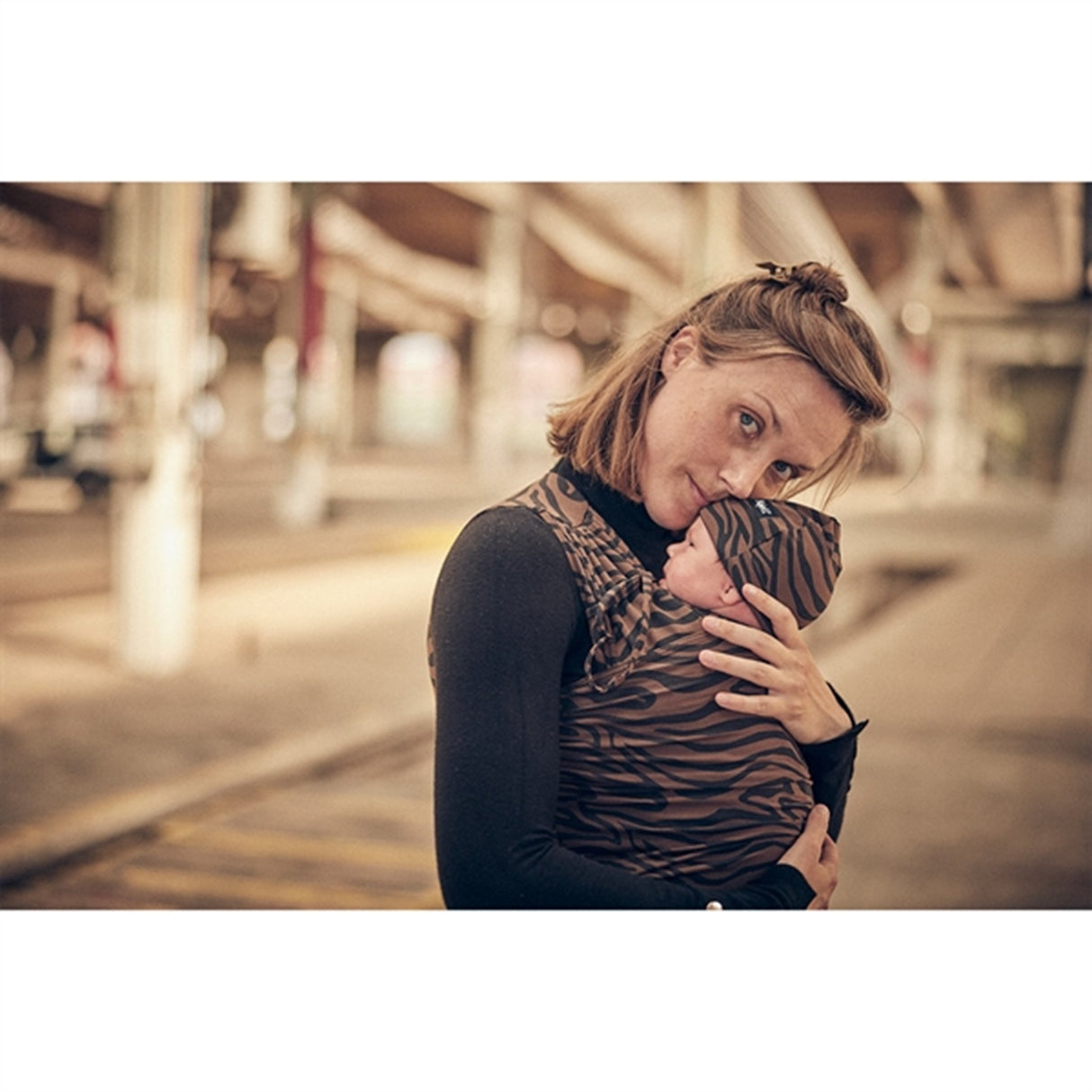 Najell Wrap Bärsjal Zebra Brown