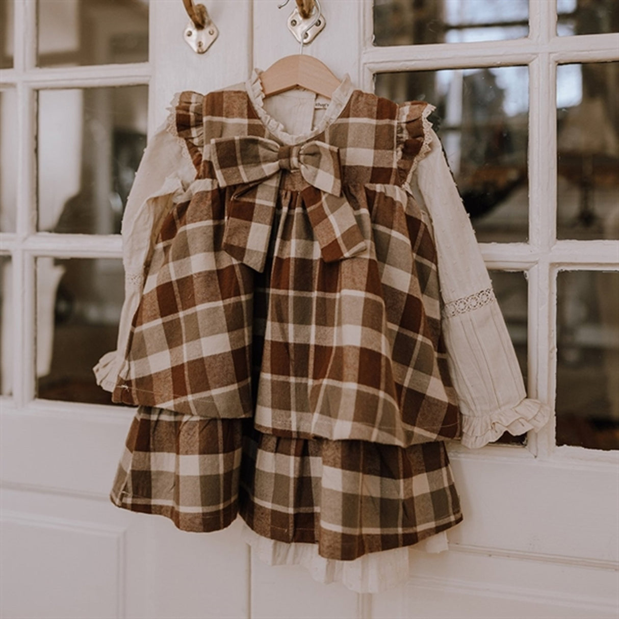 That's Mine Sterne Check Nanna Klänning