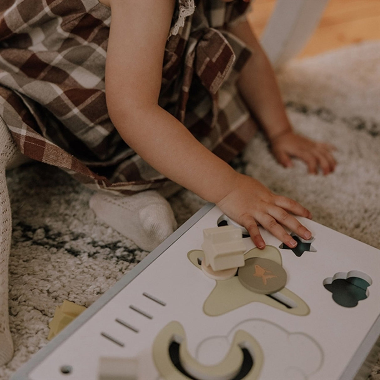 That's Mine Sterne Check Nanna Klänning