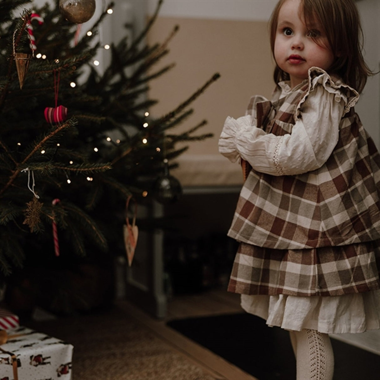 That's Mine Sterne Check Nanna Klänning