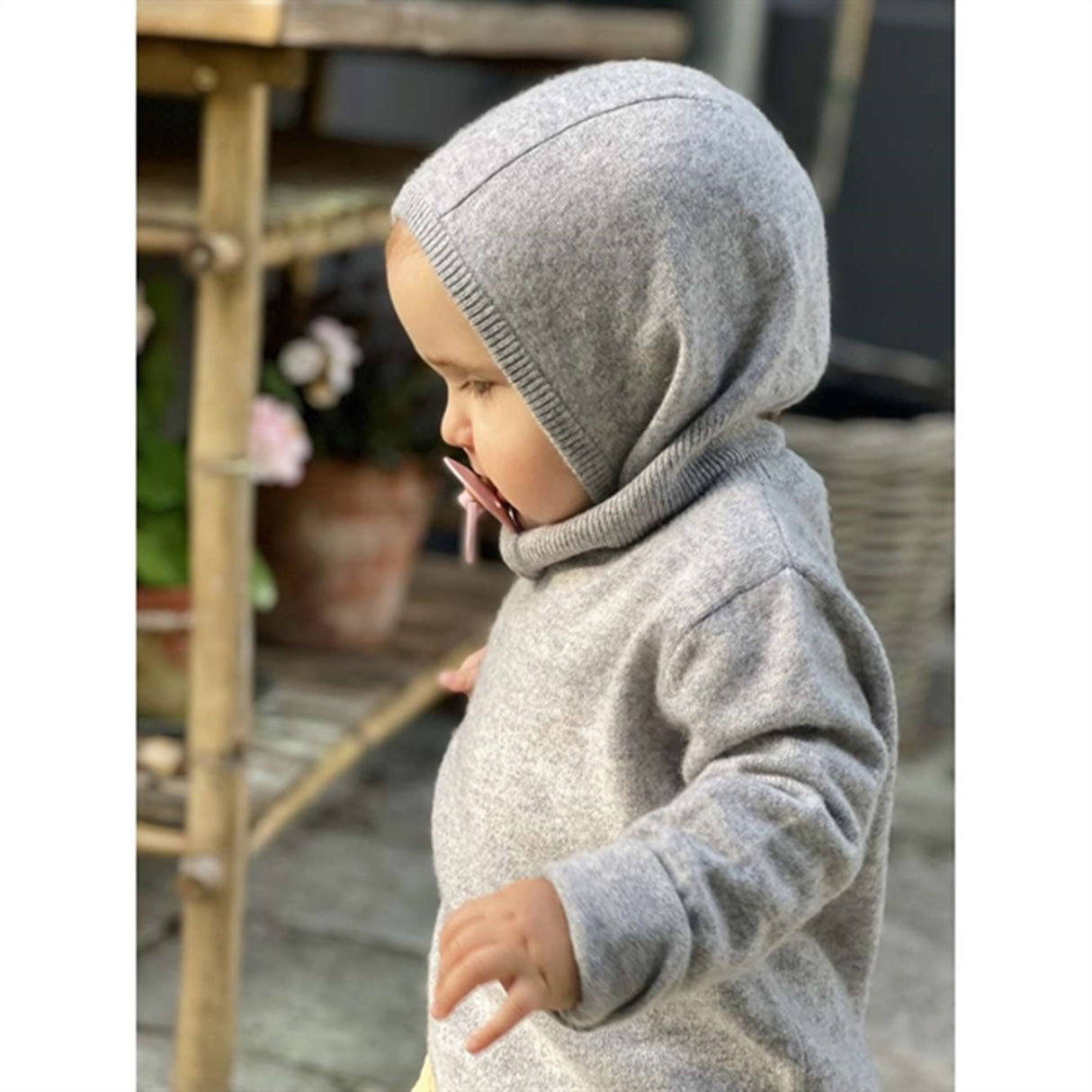 HOLMM Oxford Netty Cashmere Stickat Elefanthatt