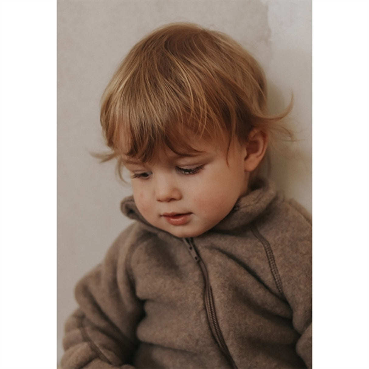 Mikk-Line Ull Baby Jacka Melange Denver