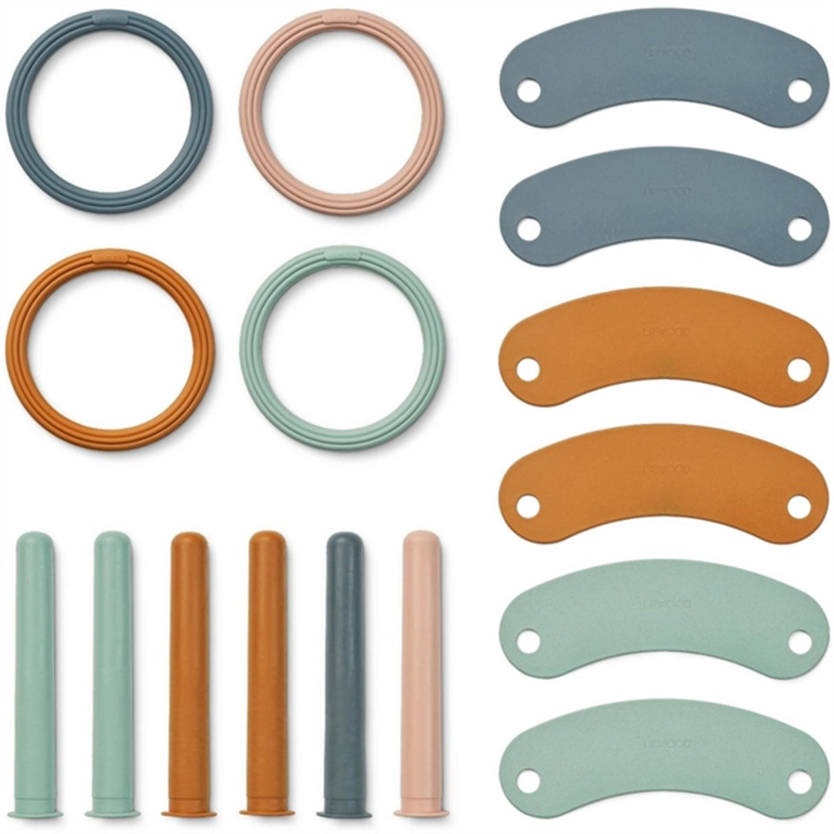 Liewood Nova Ringspil Mustard Multi Mix