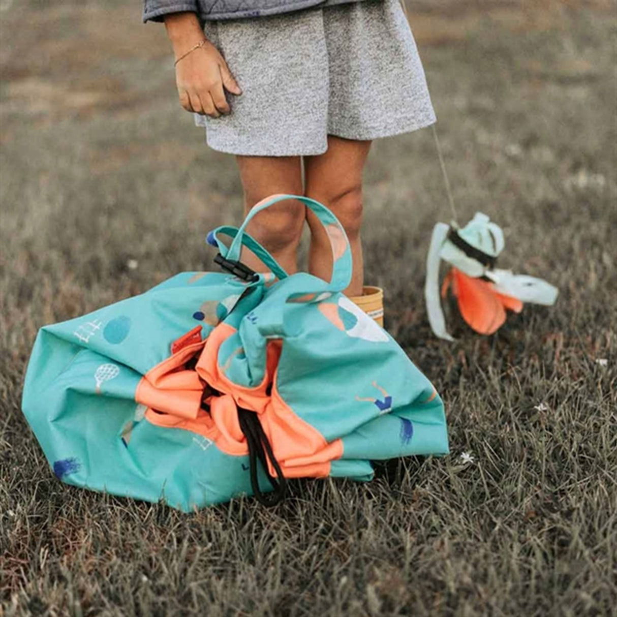 Play&Go 2-i-1 Lekmatta Outdoor Play