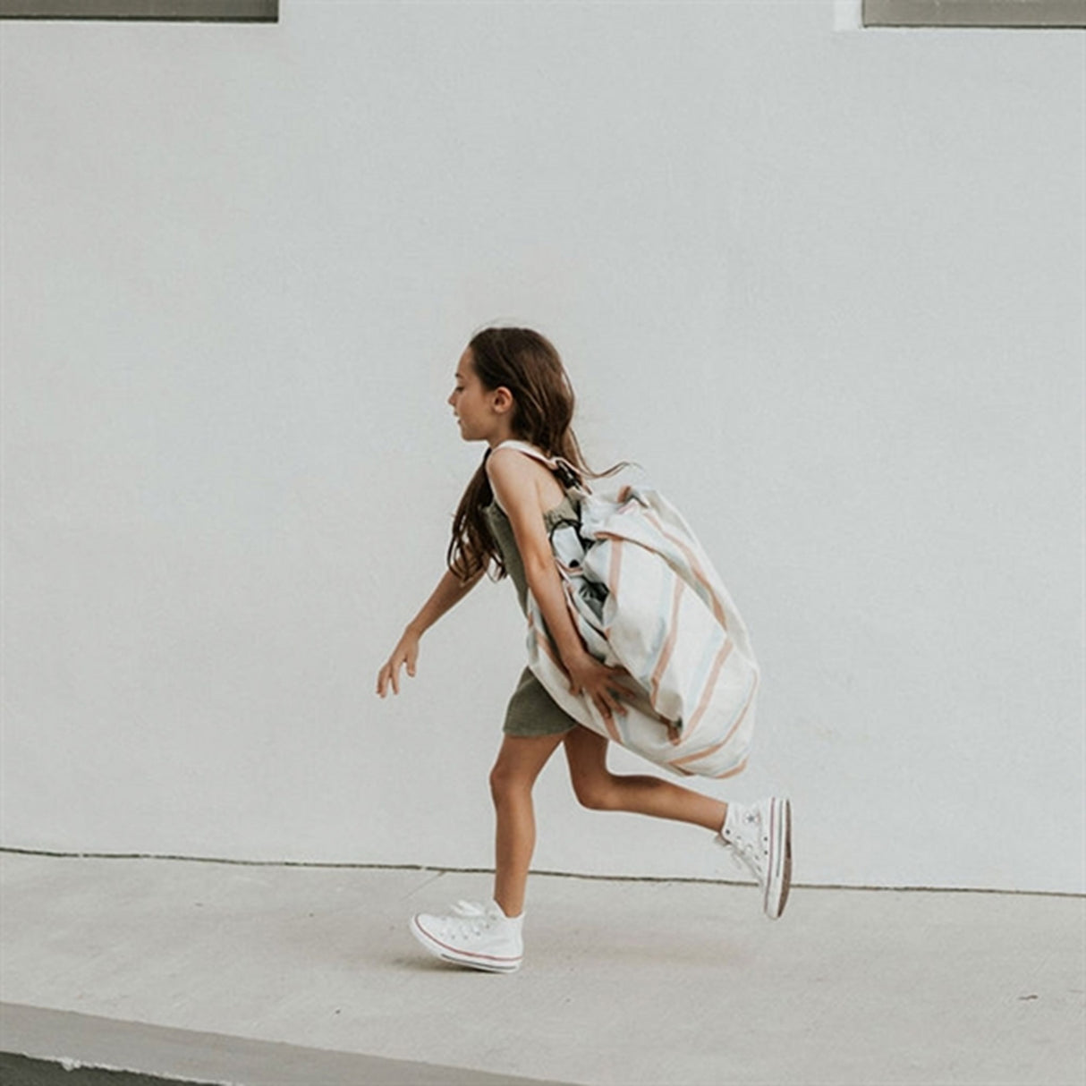 Play&Go 2-i-1 Lekmatta Outdoor Stripes