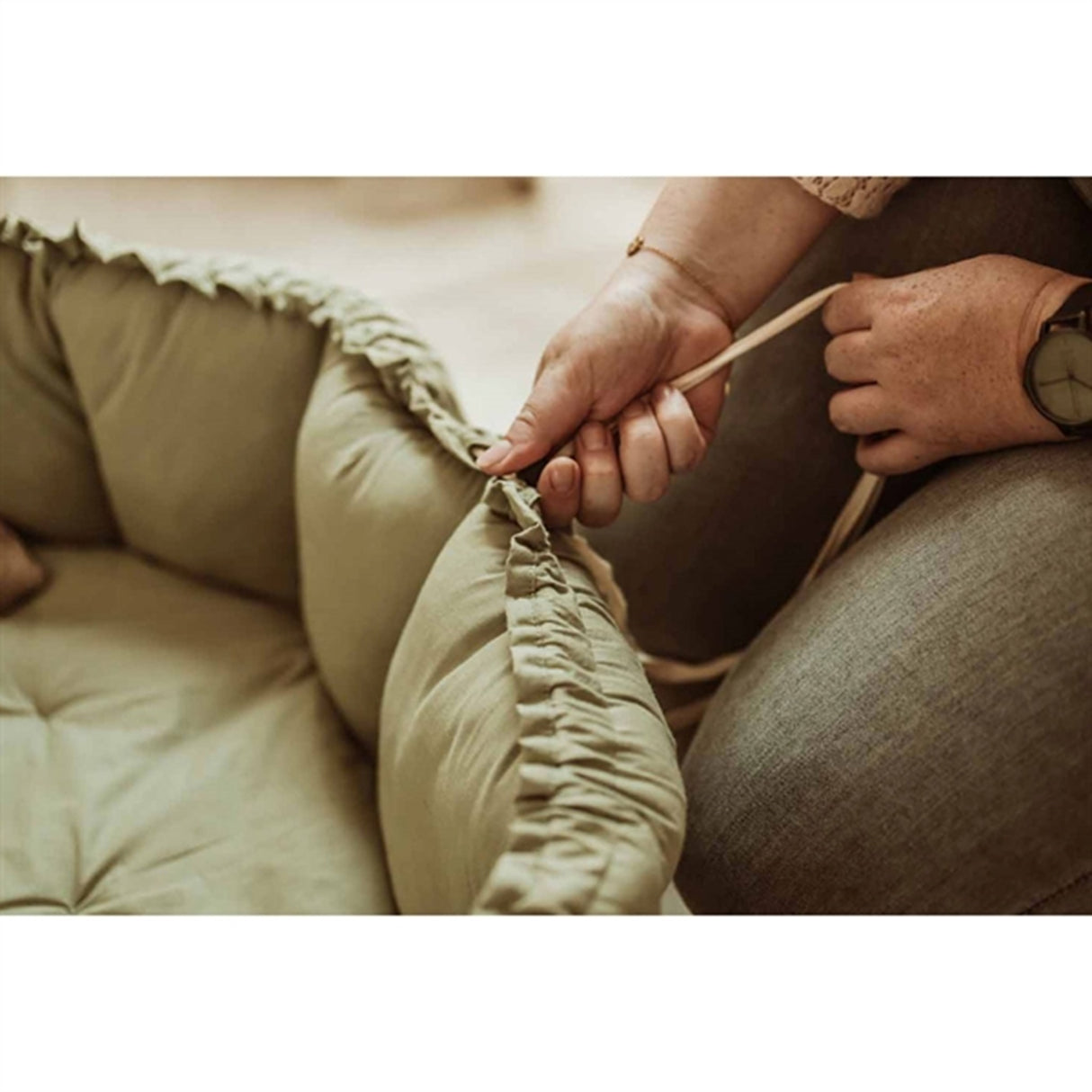 Play&Go 3-i-1 Lekmatta Organic Bloom Meadow green