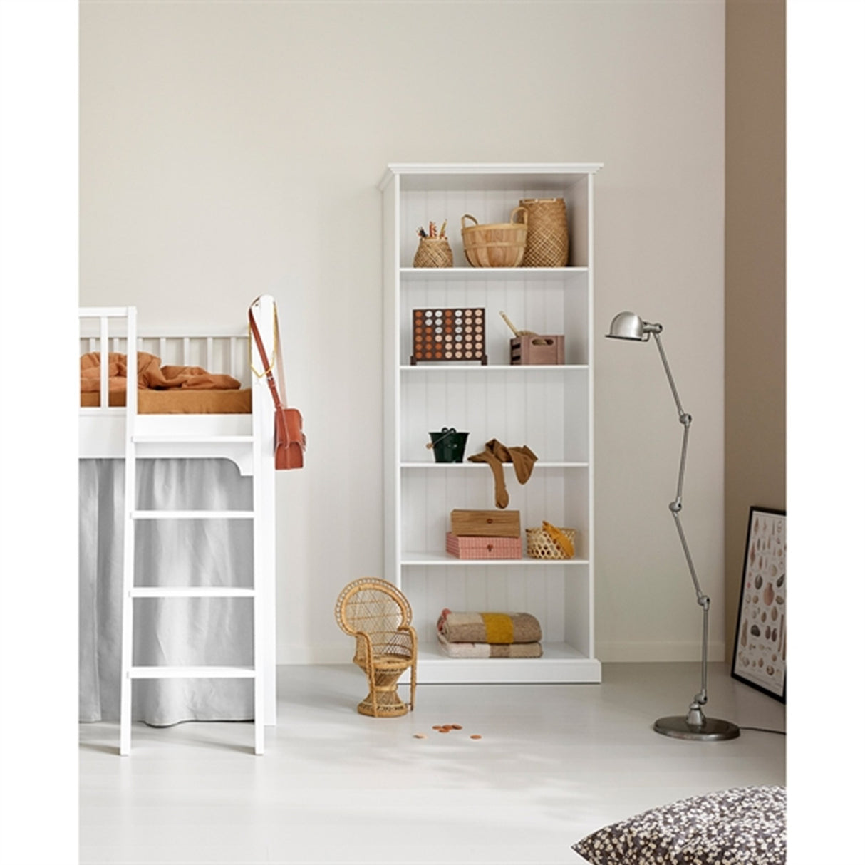 Oliver Furniture Seaside Bokhylla Hög 2