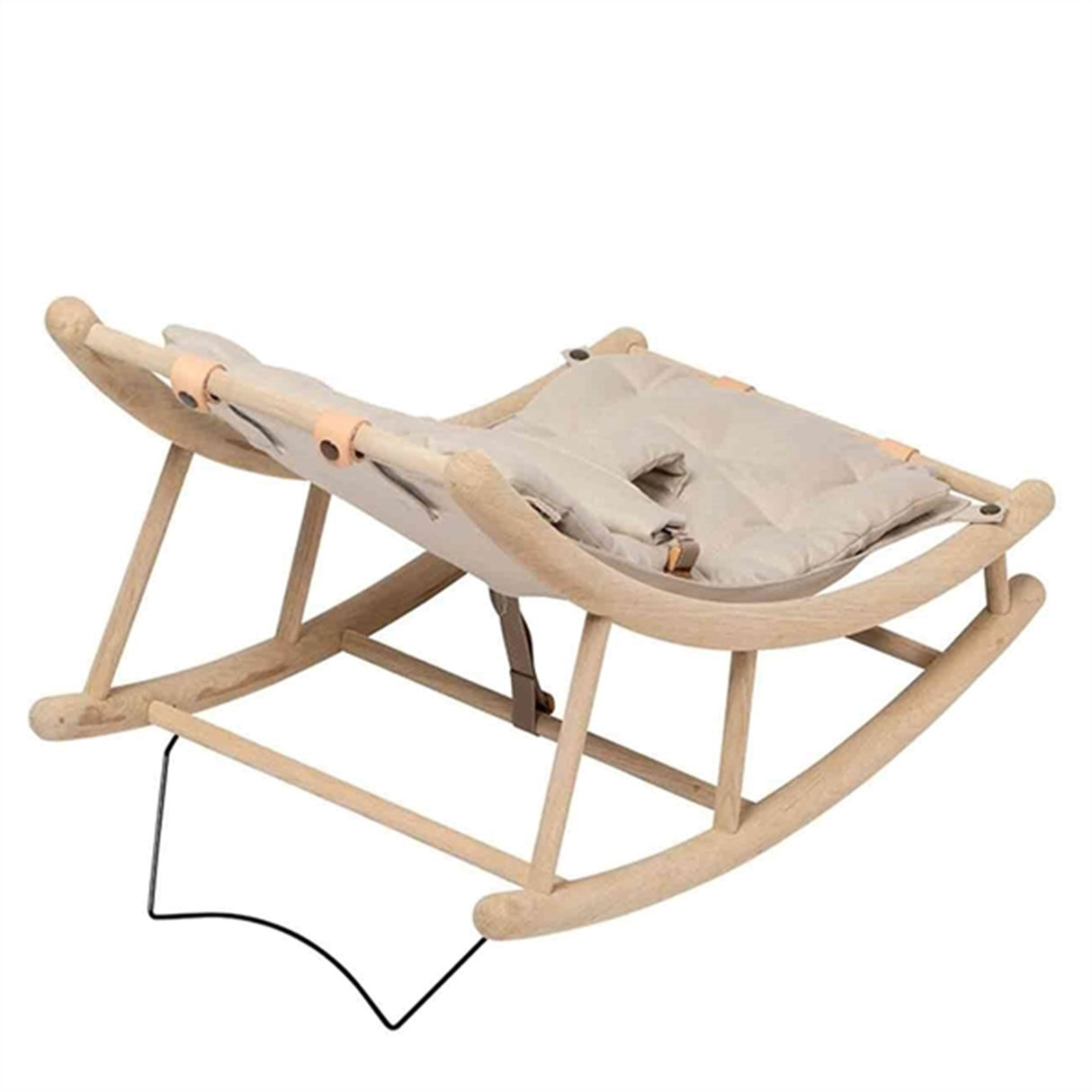 Oliver Furniture Wood Baby & Junior Gungstol Ägg/Natur 4