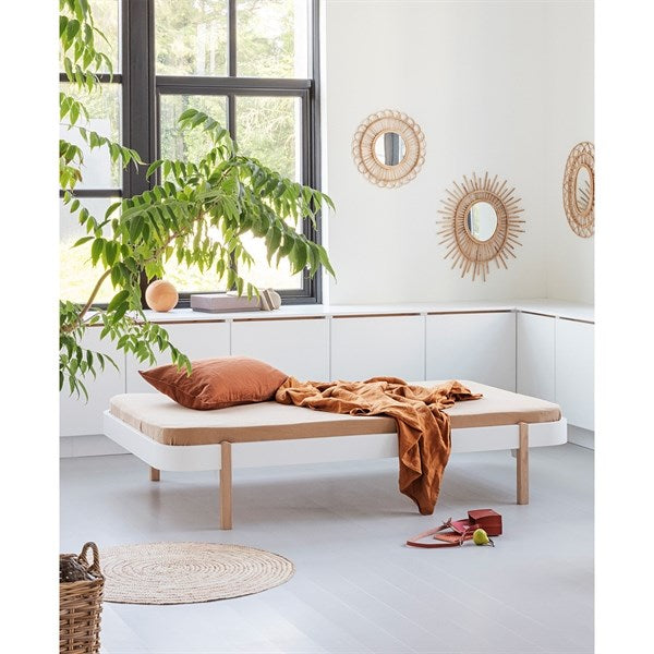 Oliver Furniture Wood Dagbädd Vit/Ek 2