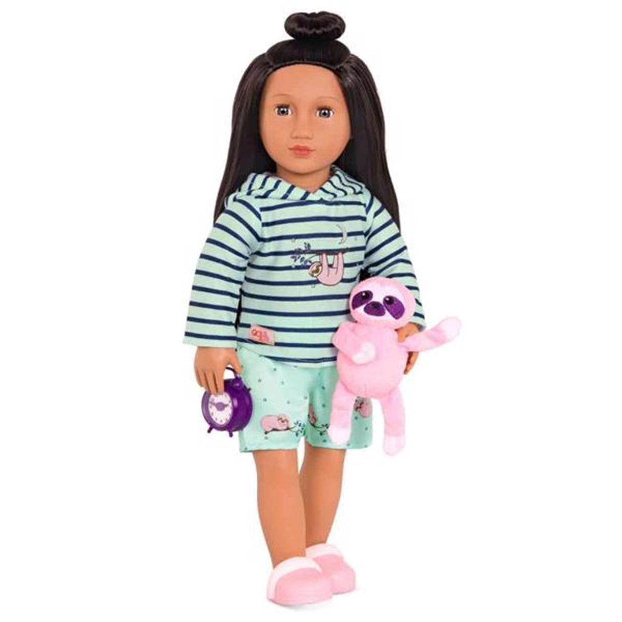 Our Generation Doll Clothes Deluxe - Nattkläder med lata djur