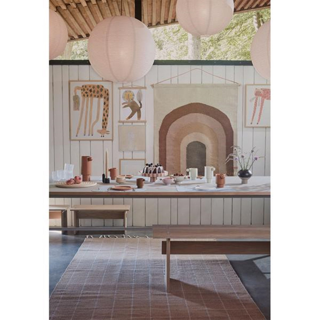 OYOY Följ Rainbow Tapestry Choko