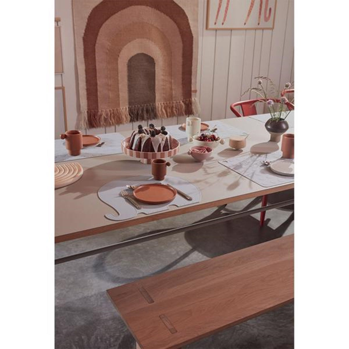 OYOY Följ Rainbow Tapestry Choko