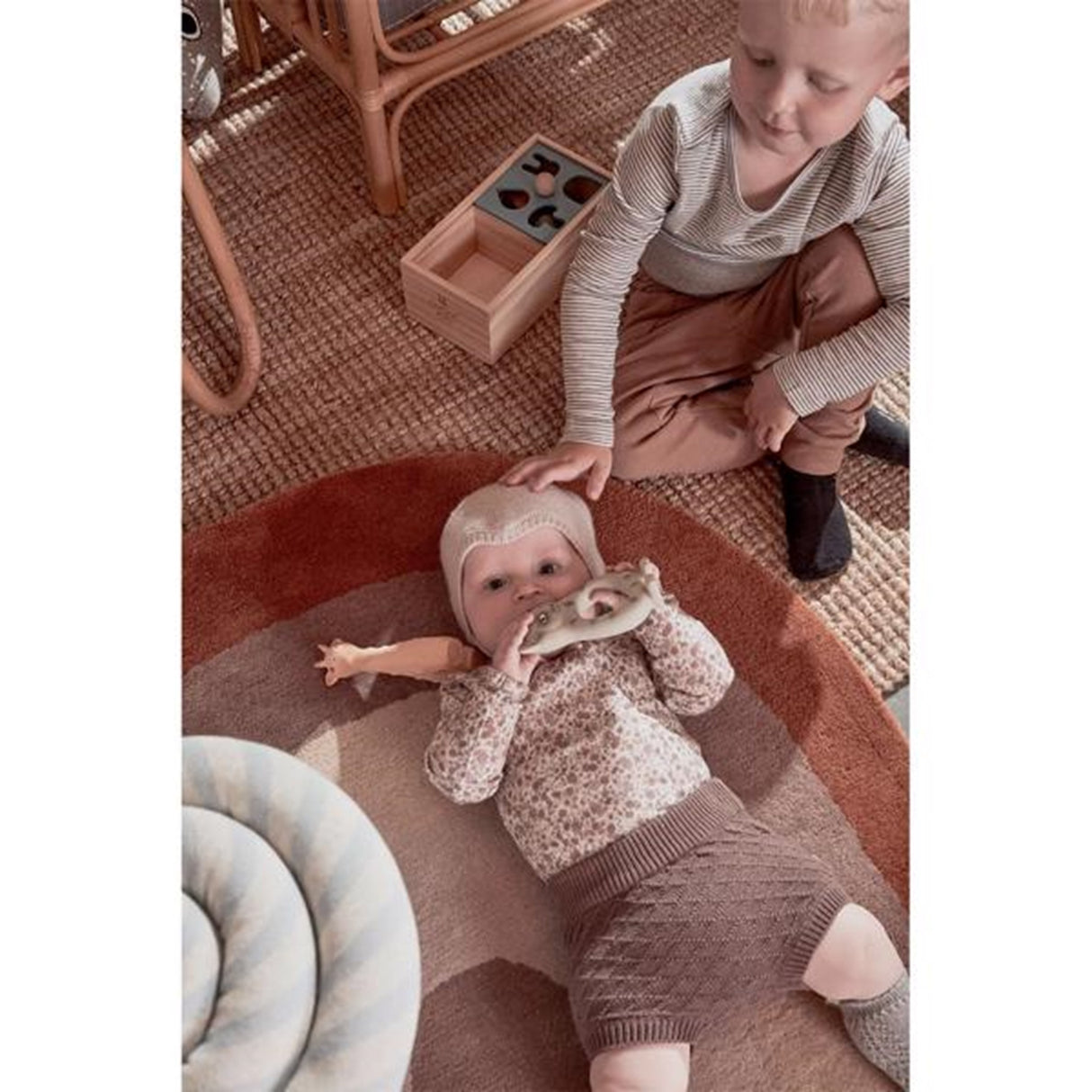 OYOY Rainbow Carpet Choko