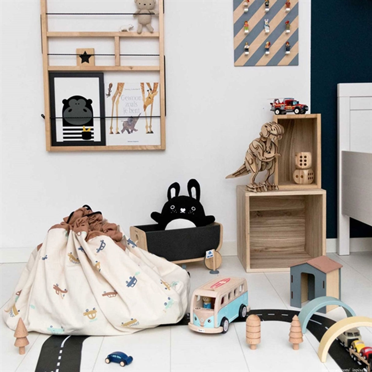 Play&Go 2-i-1 Lekmatta Big Cars