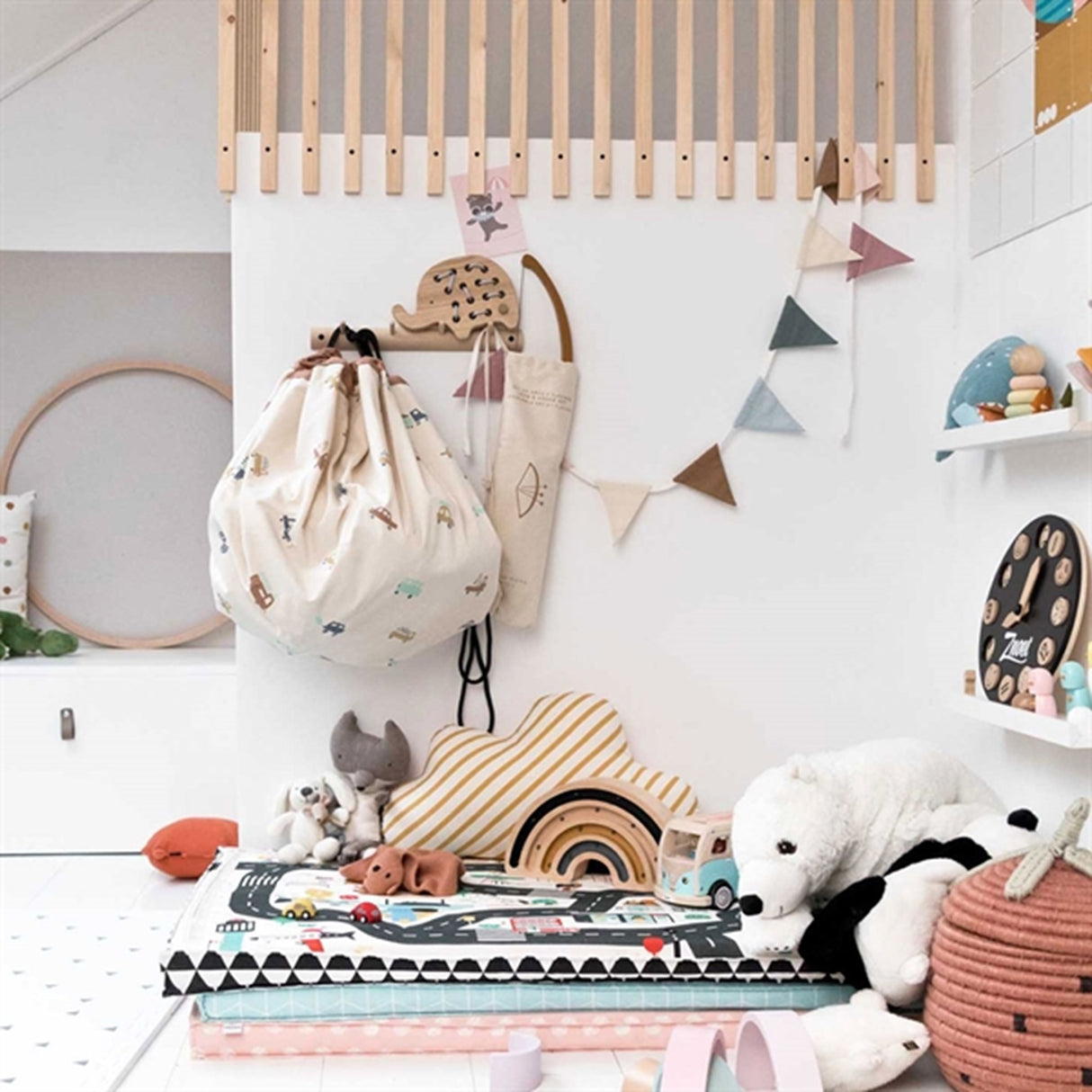 Play&Go 2-i-1 Lekmatta Big Cars