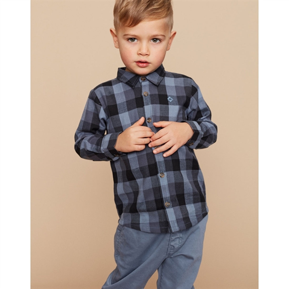 Sofie Schnoor Black Mix Skjorta