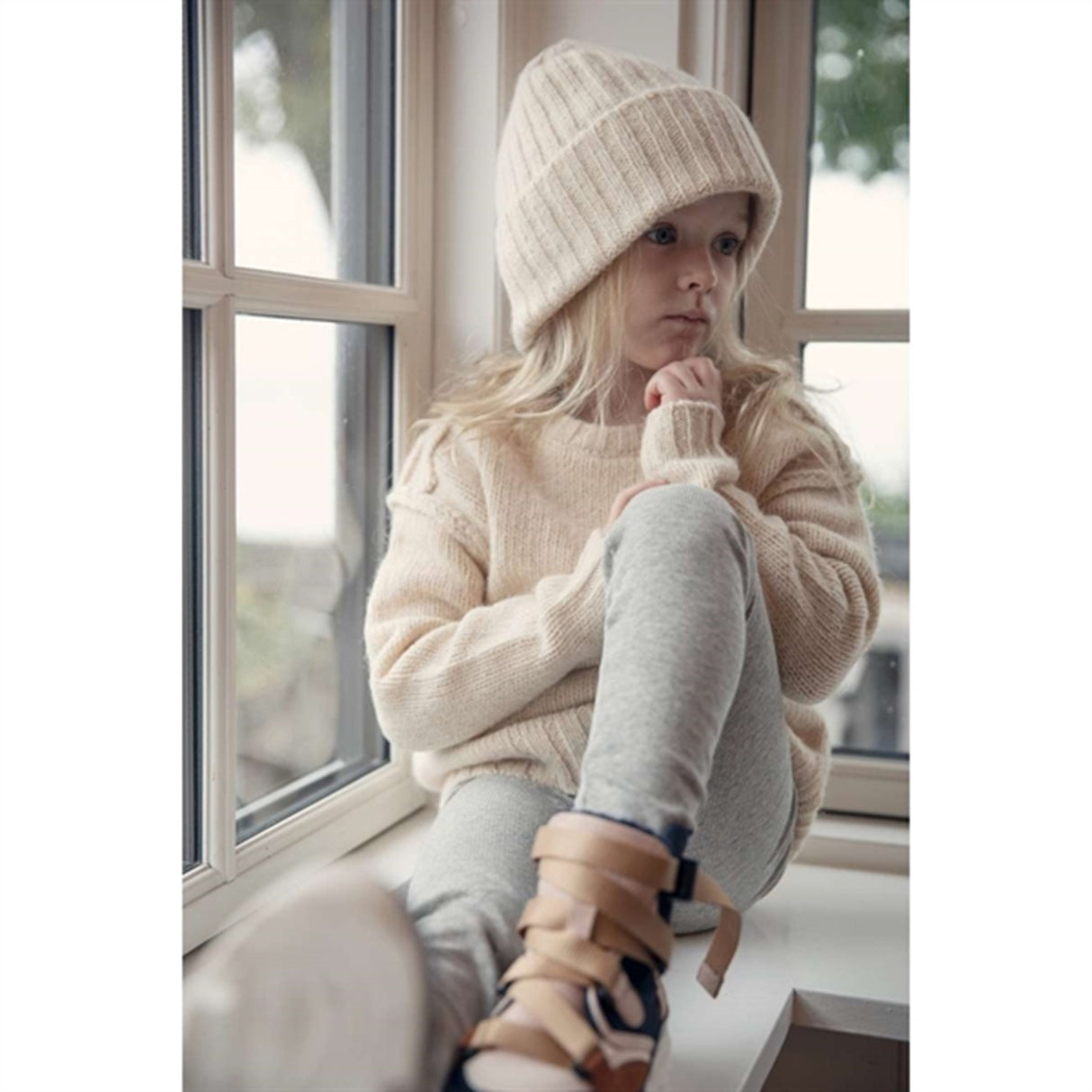 HOLMM Sterling Melange Pablos Stickat Leggings