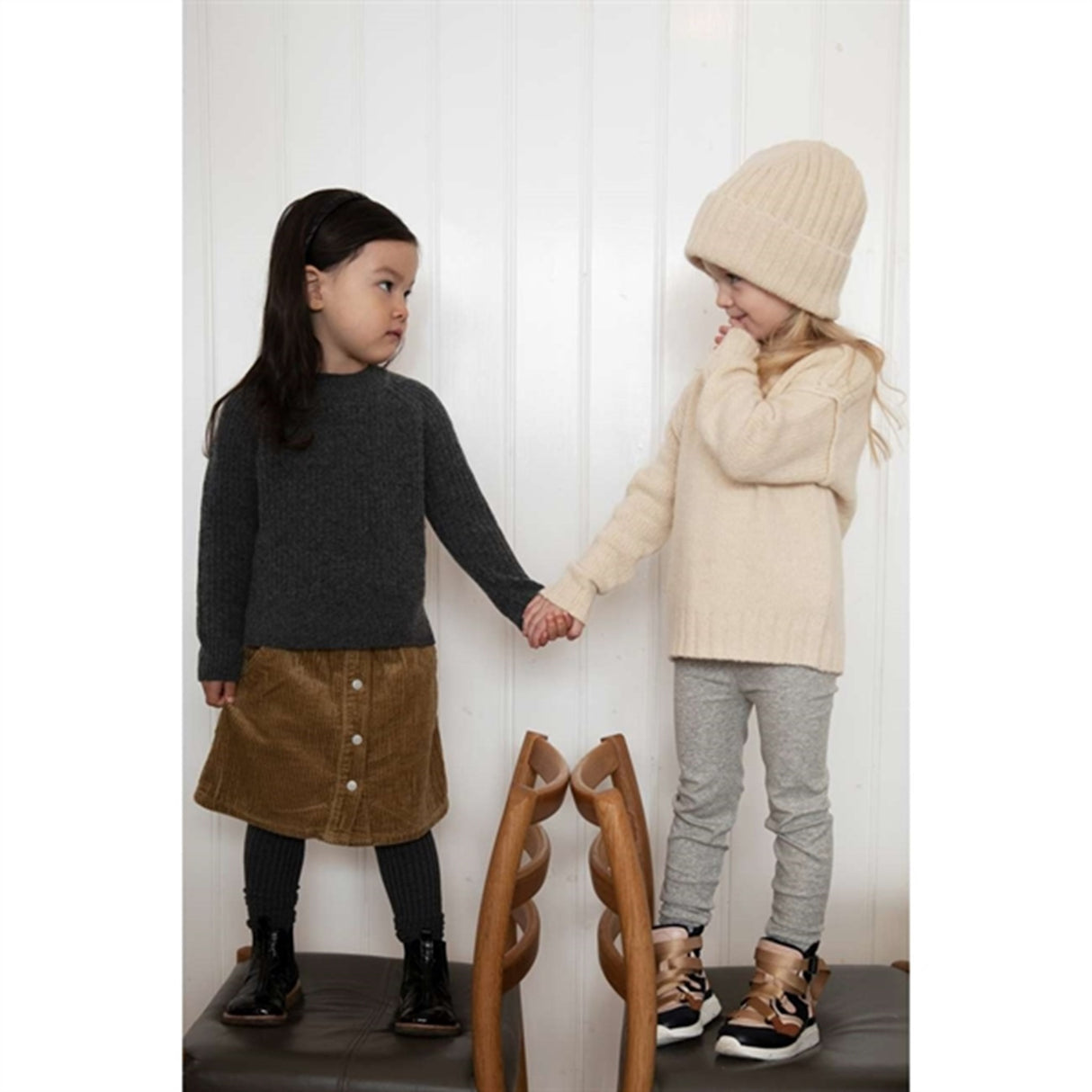 HOLMM Sterling Melange Pablos Stickat Leggings