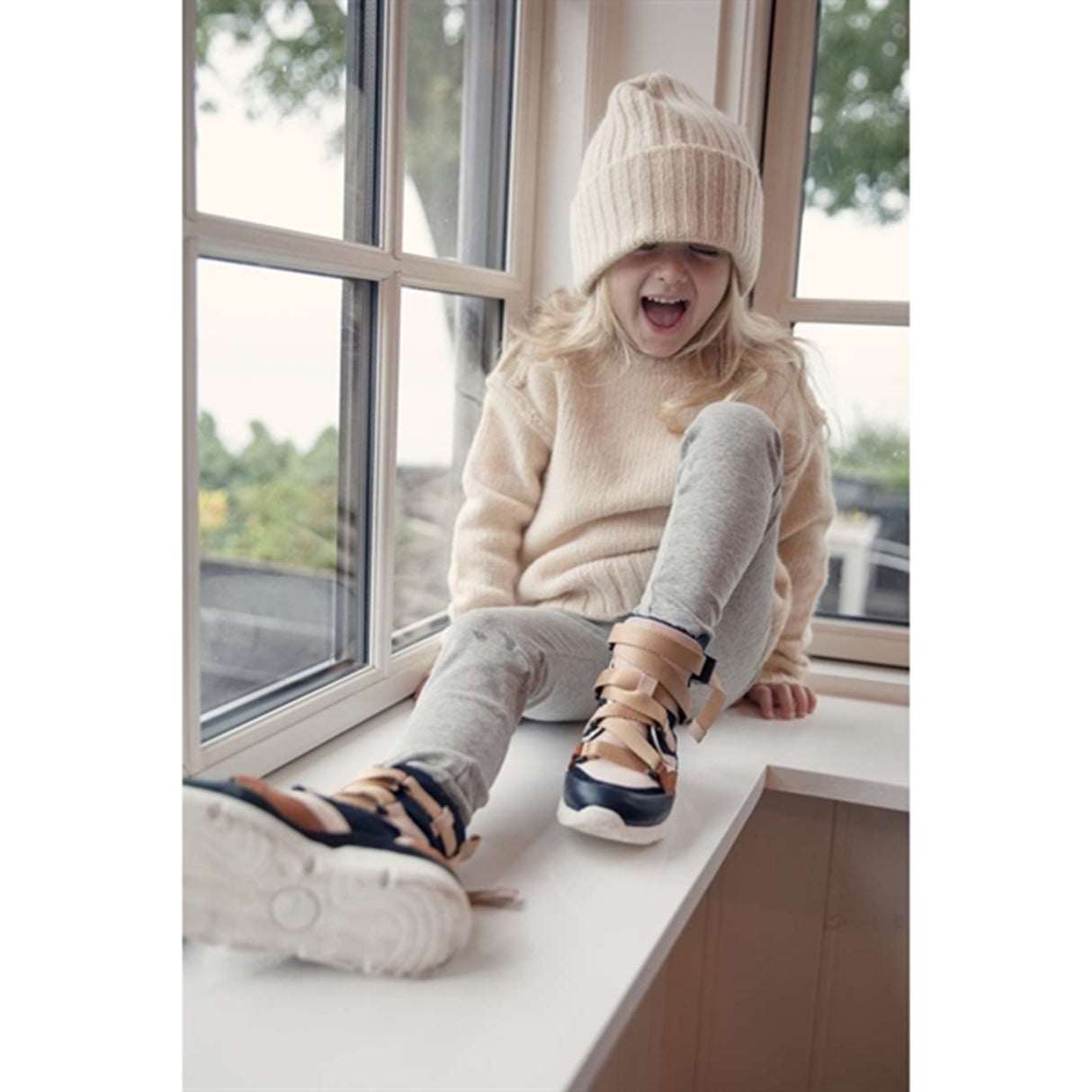 HOLMM Sterling Melange Pablos Stickat Leggings