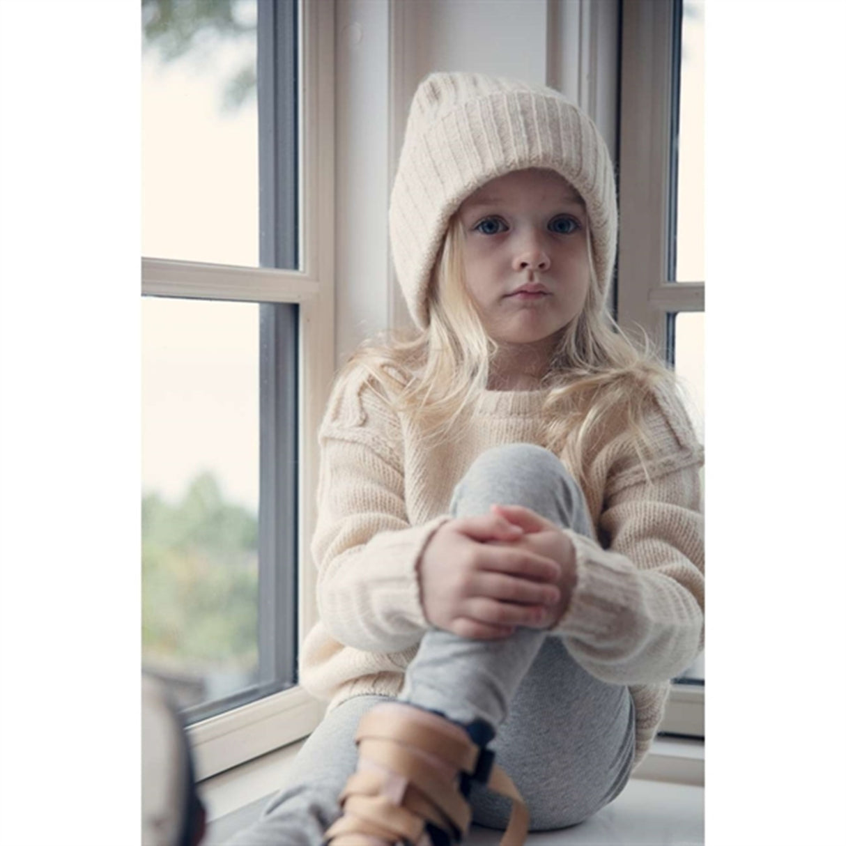 HOLMM Sterling Melange Pablos Stickat Leggings