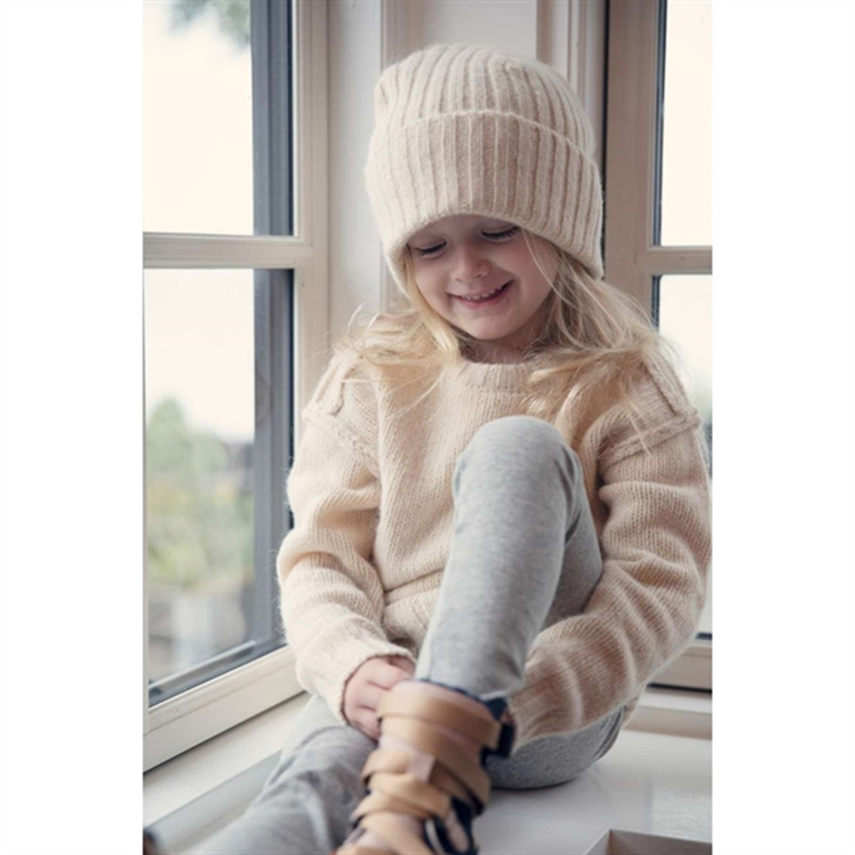 HOLMM Sterling Melange Pablos Stickat Leggings