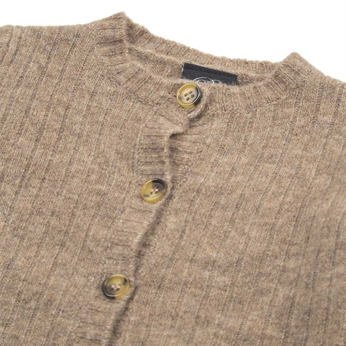 Sofie Schnoor Brown Melange Stickad