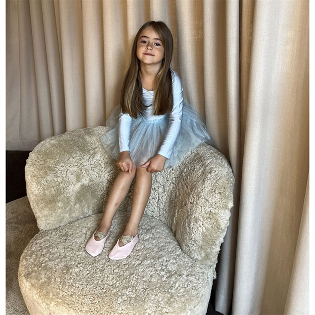 Sofie Schnoor x Luksusbaby Frost Blue Gymnastikdräkt