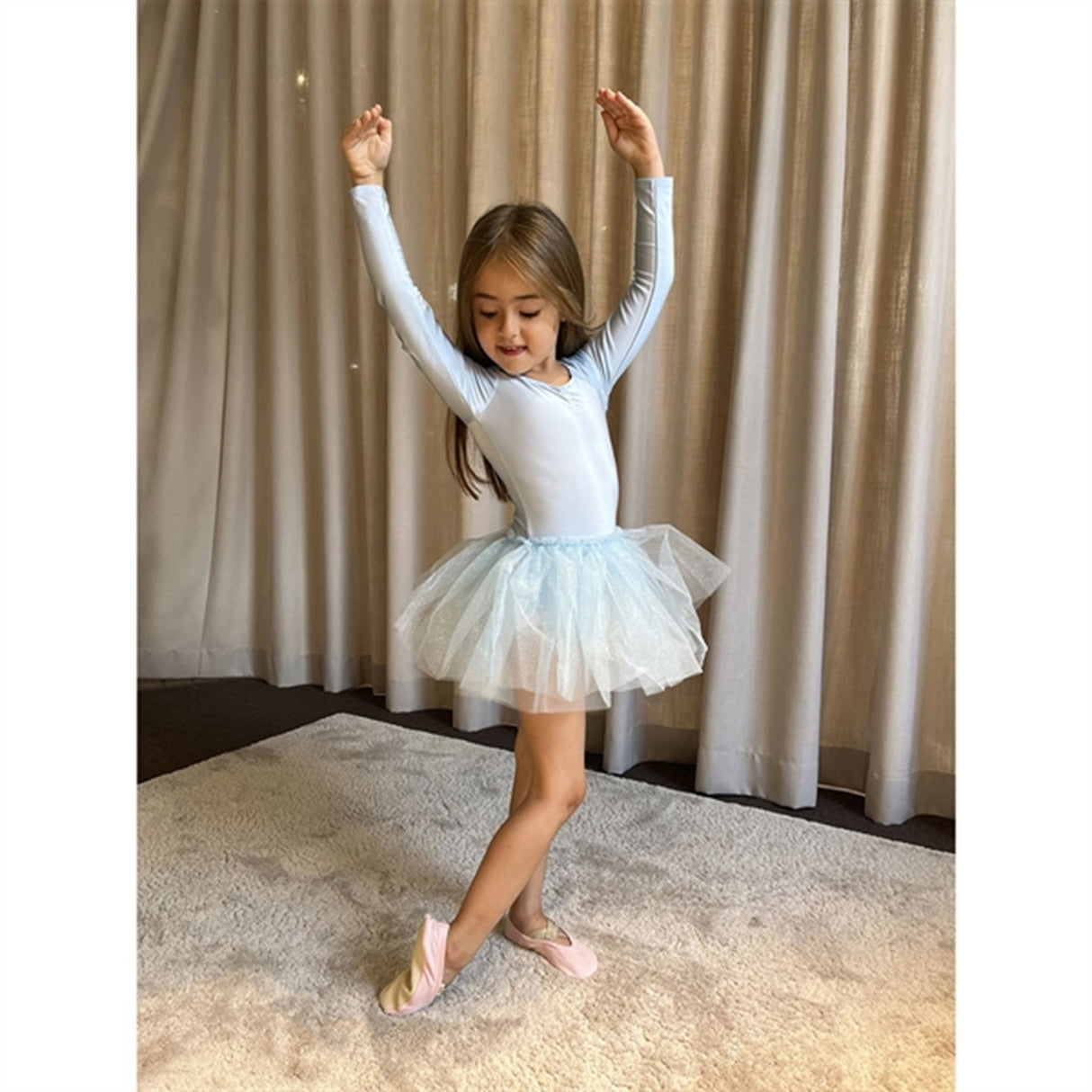 Sofie Schnoor x Luksusbaby Frost Blue Gymnastikdräkt