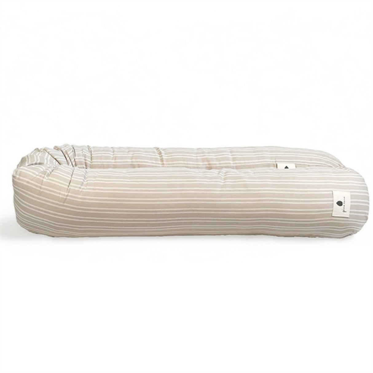 Pine Cone Graviditetskudde Beige Stripe