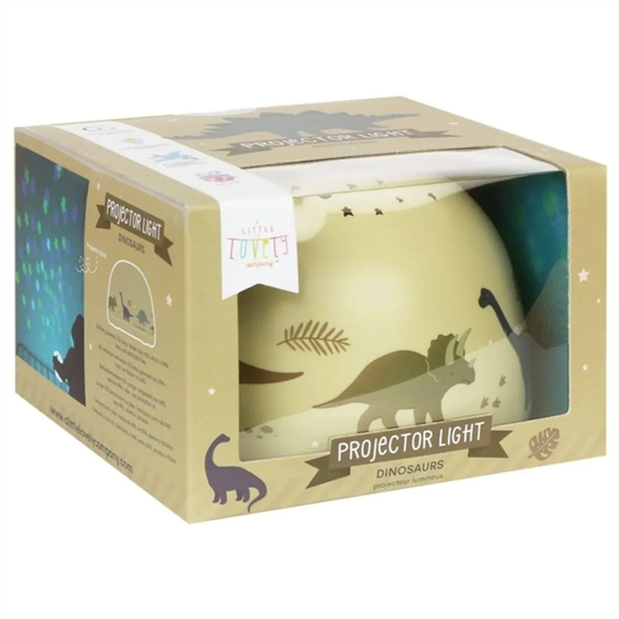 A Little Lovely Company Projector Light Dinosaurs