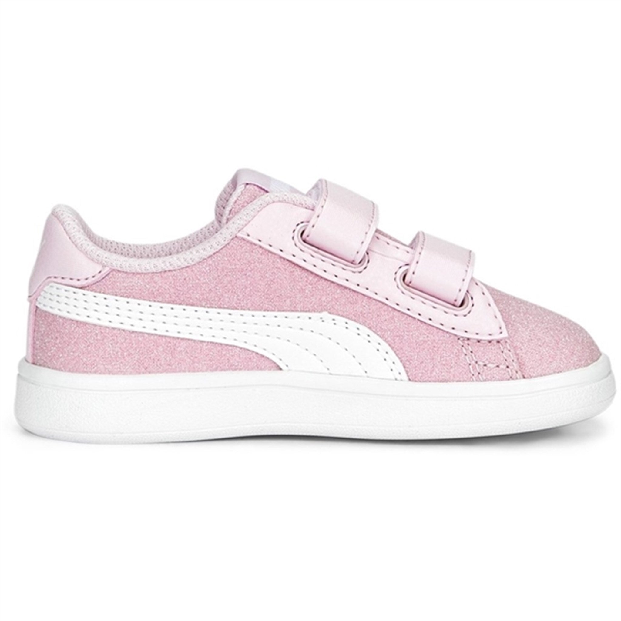 Puma Smash v2 Glitz Glam V Inf Pearl Pink-White Sneakers 2