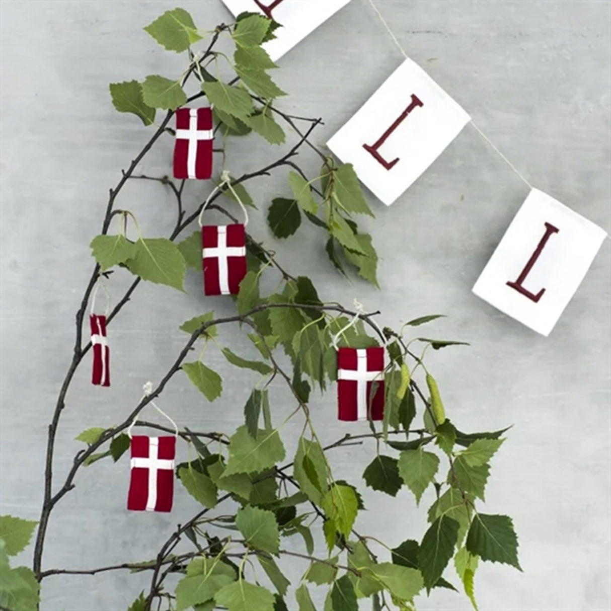 Langkilde & Søn Pynteflag 5 stk