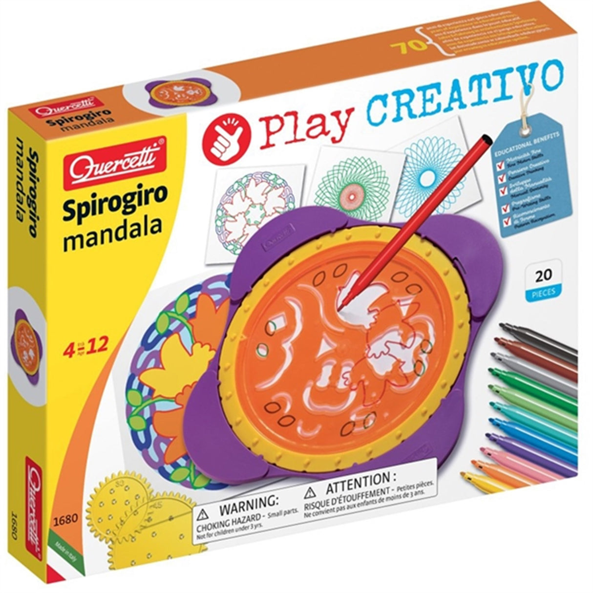 Quercetti Spirogiro Mandala Ritmallar