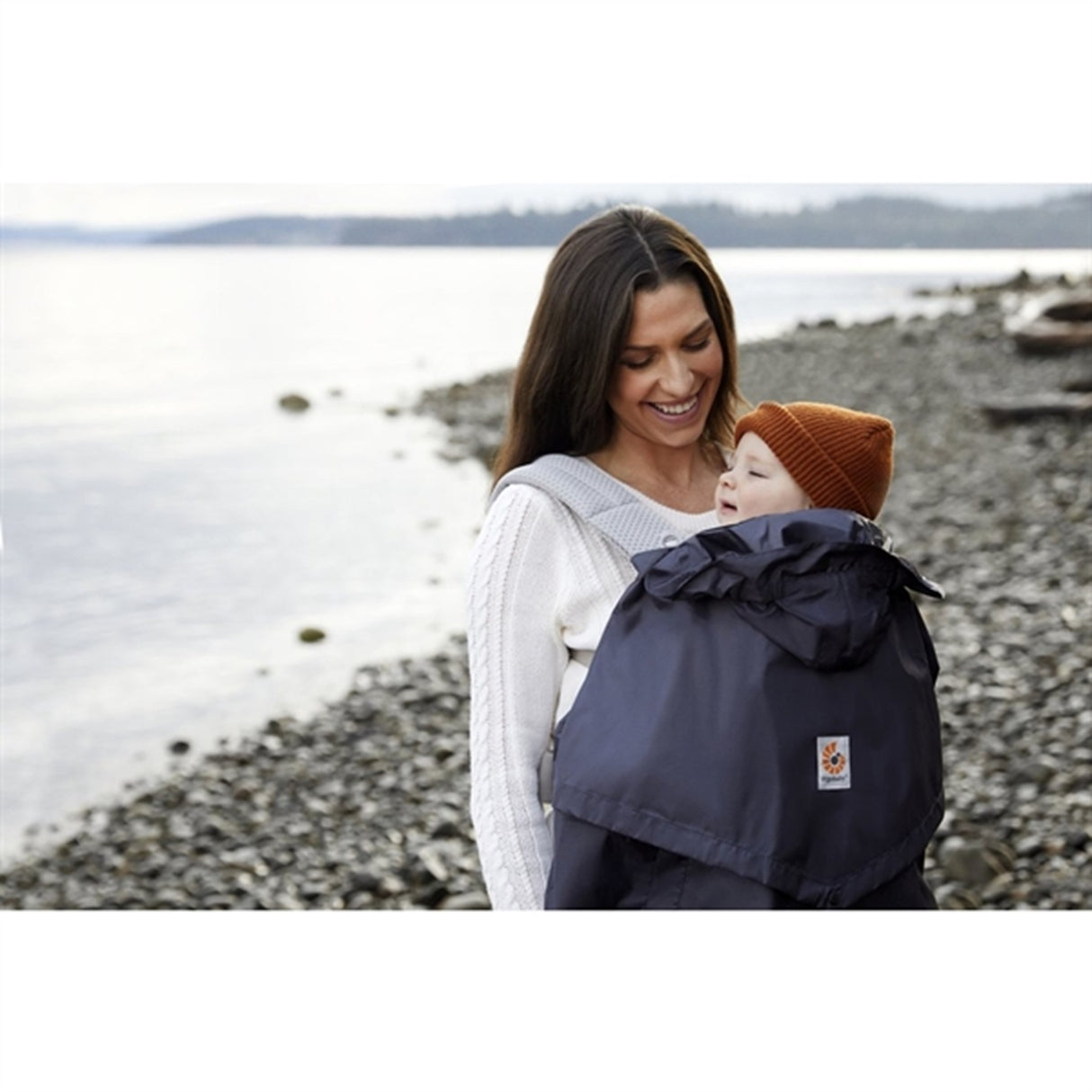 Ergobaby Regn- Och Vindskydd För Bärsele Charcoal / Black