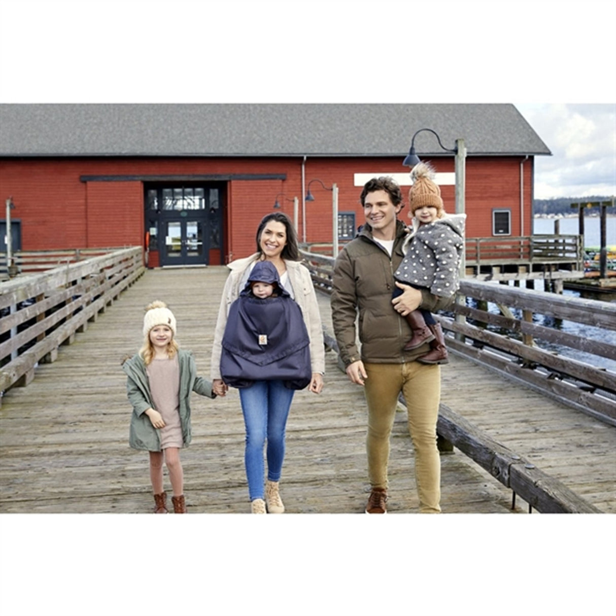 Ergobaby Regn- Och Vindskydd För Bärsele Charcoal / Black