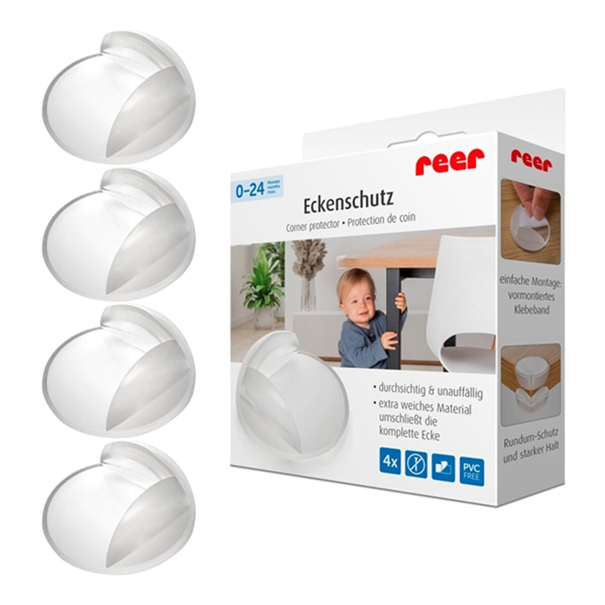 REER Hörnskydd - 4 st