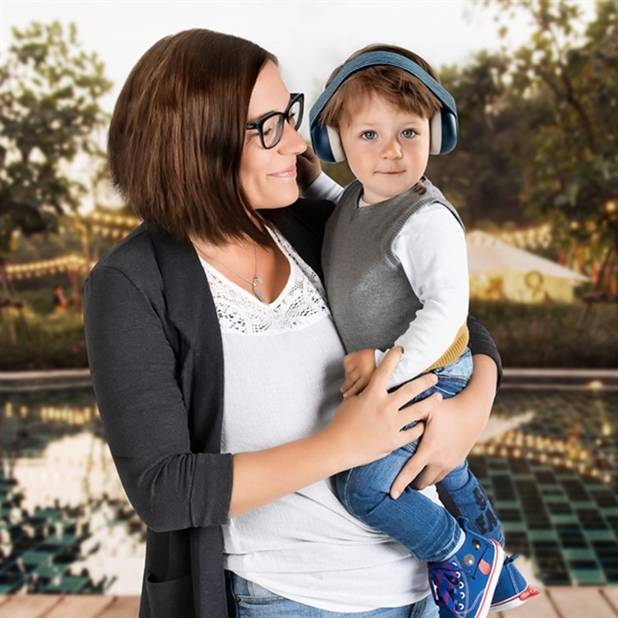 REER Babyhörselkåpor Pink