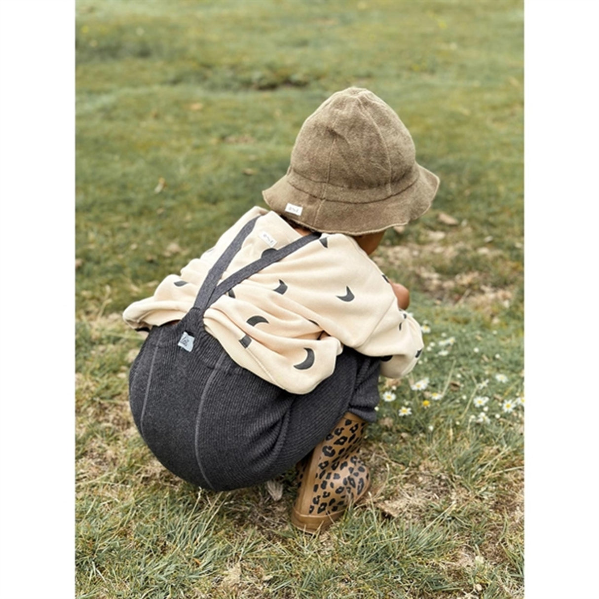 Silly Silas Roomy Footless Dark Grey Blend