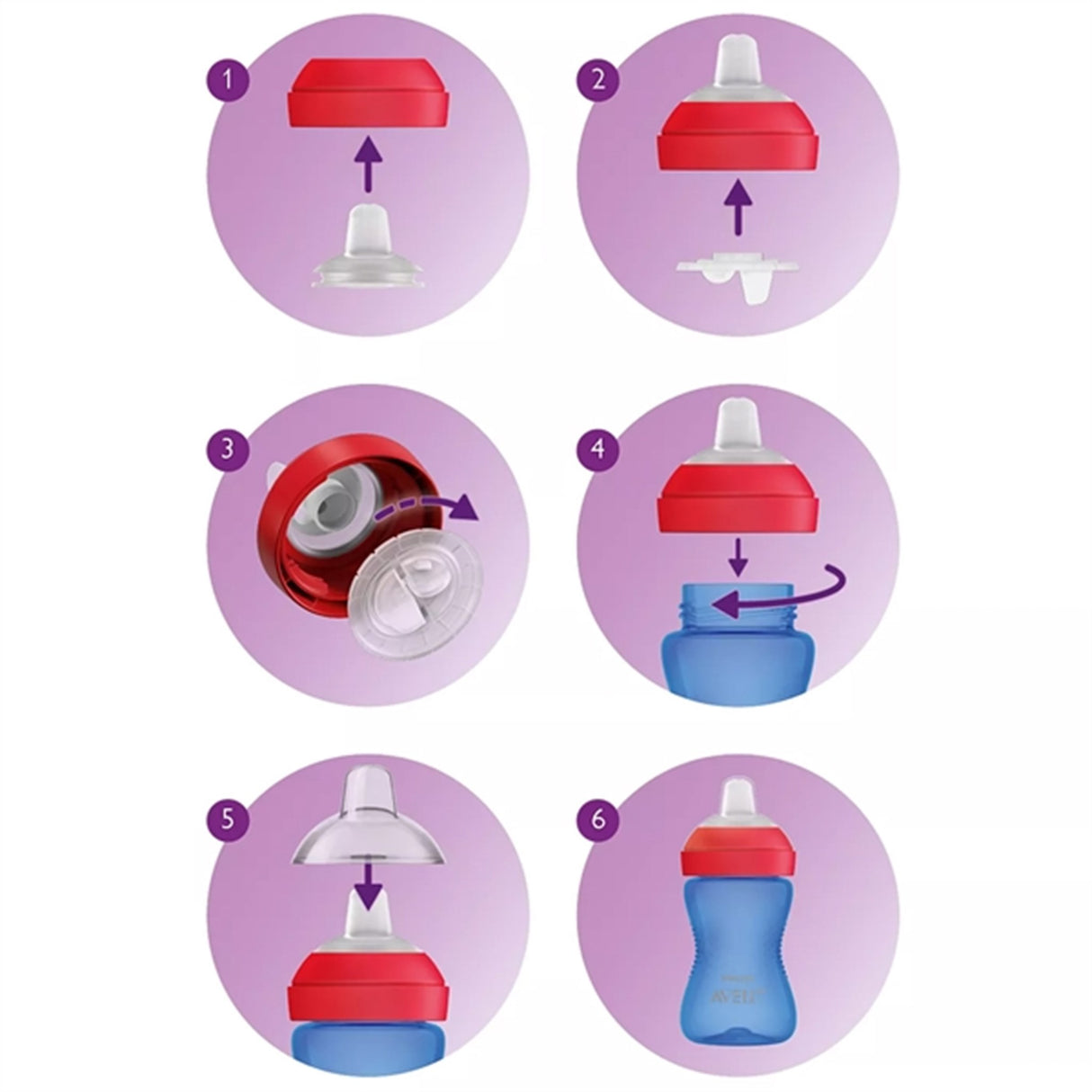 Philips Avent Soft Cup Med Pip