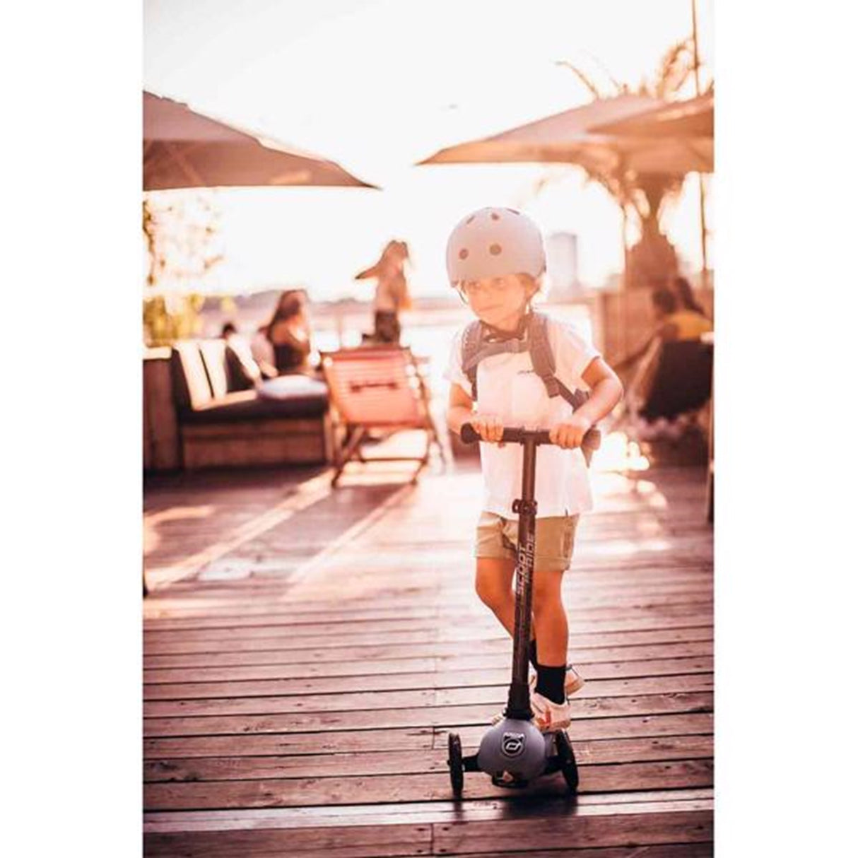 Scoot and Ride ryggsäck stål