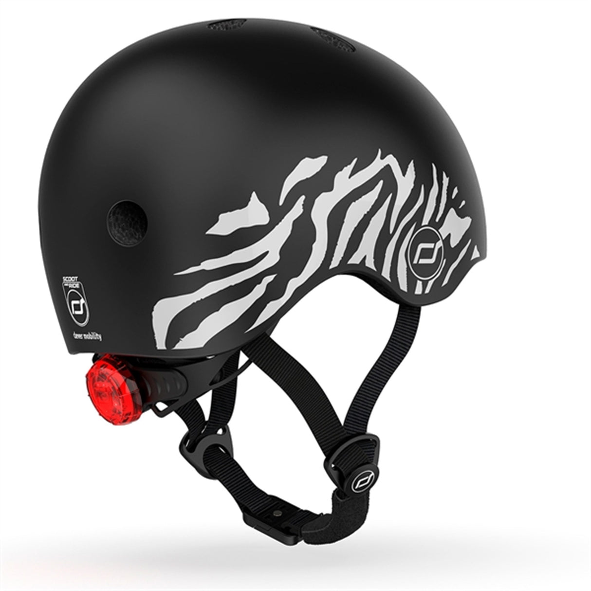 Scoot and Ride Lifestyle Cykelhjälm Zebra