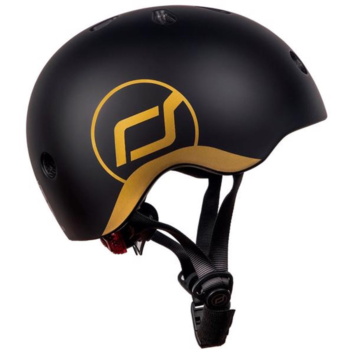 Scoot and Ride Highway Cykelhjälm Black/Gold