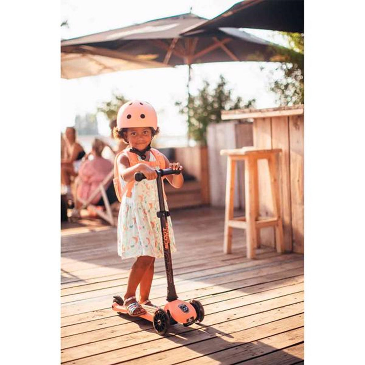 Scoot and Ride ryggsäck persika